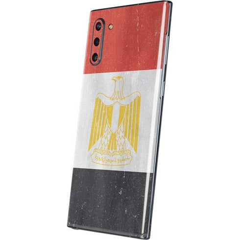 Egypt Flag Distressed Galaxy Note 10 Skin